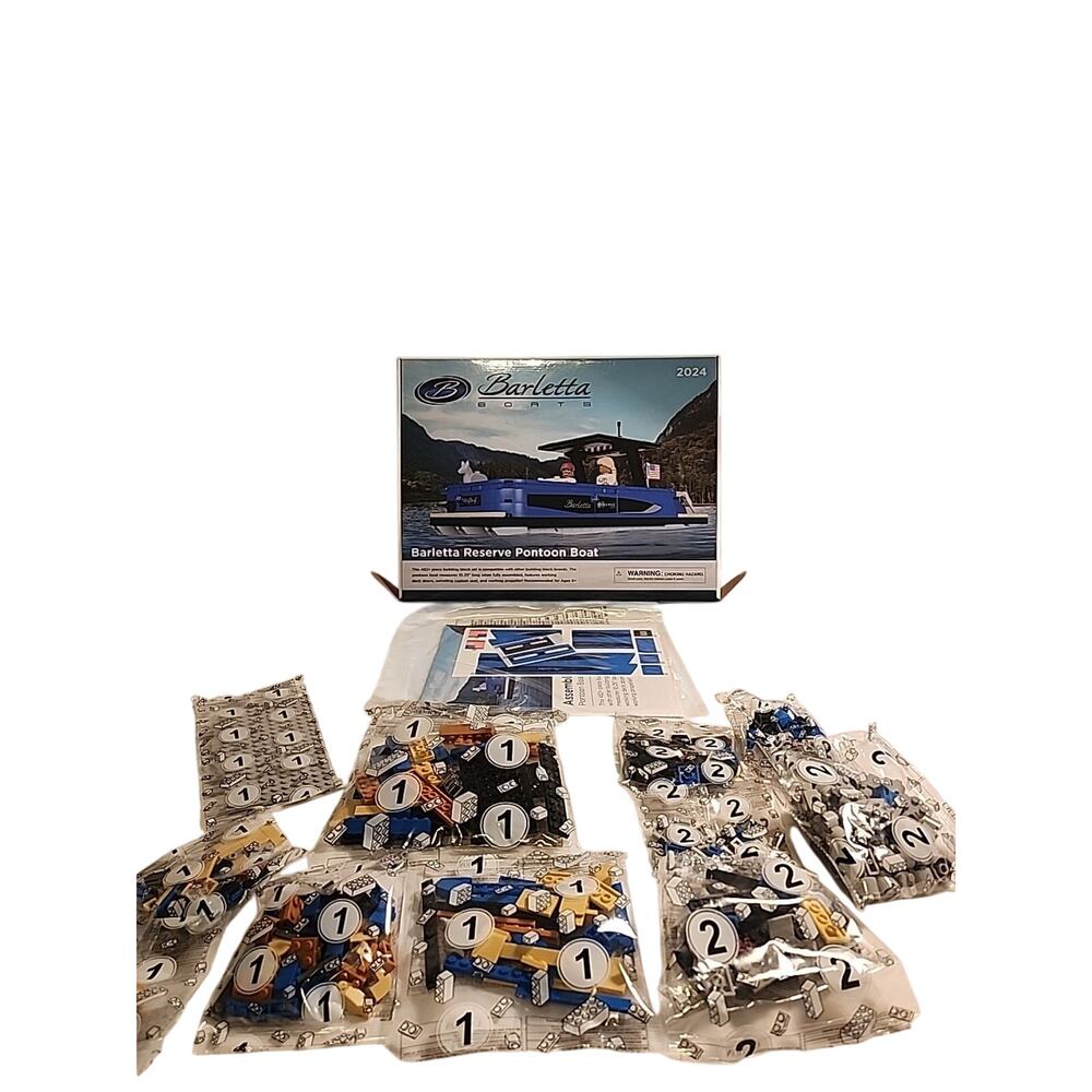 Barletta Borts 2024 Reserve Pontoon Boat 482+ Pieces